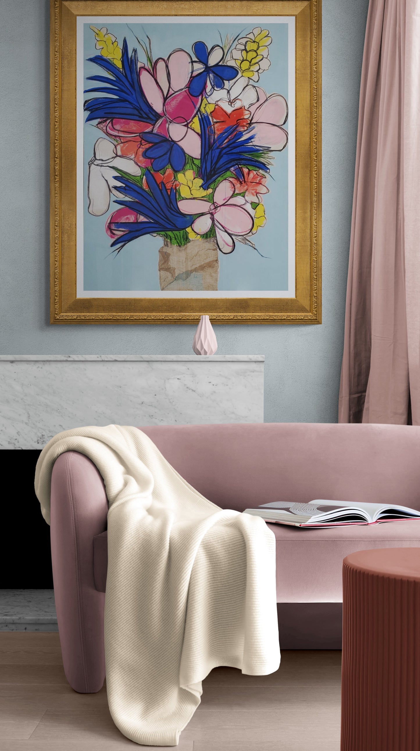 Les Fleurs: Bouquet - Archival Print